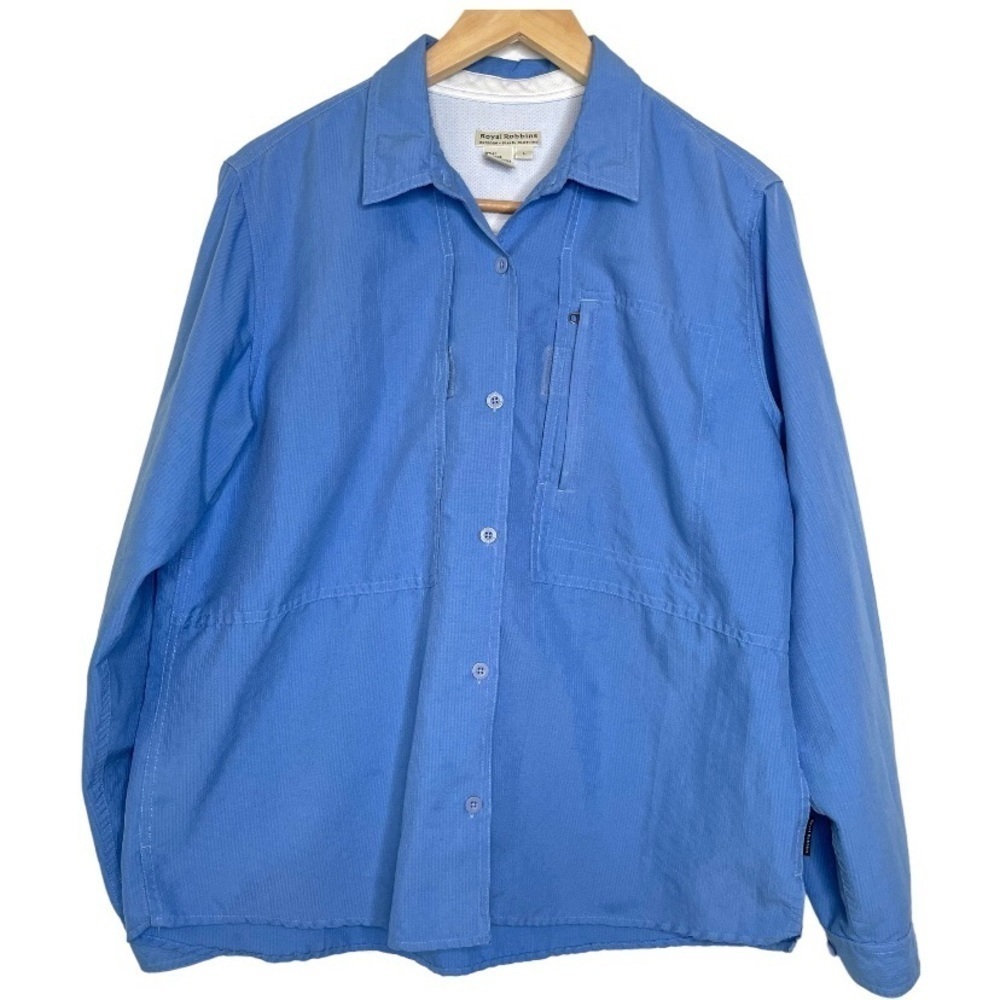 Royal Robbins vented roll tab long sleeve shirt large